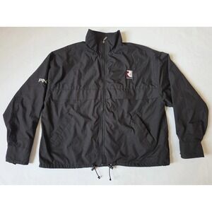 Ping Collection Men's Black Golf Style Windbreaker Jacket Size: S